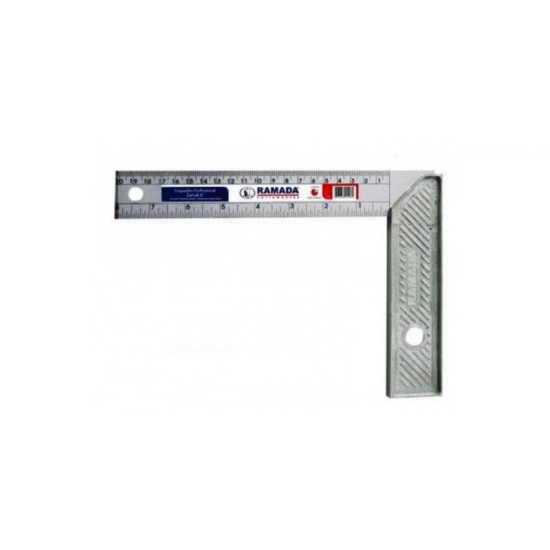 ESQUADRO C/ALUMINIO  30CM           1212