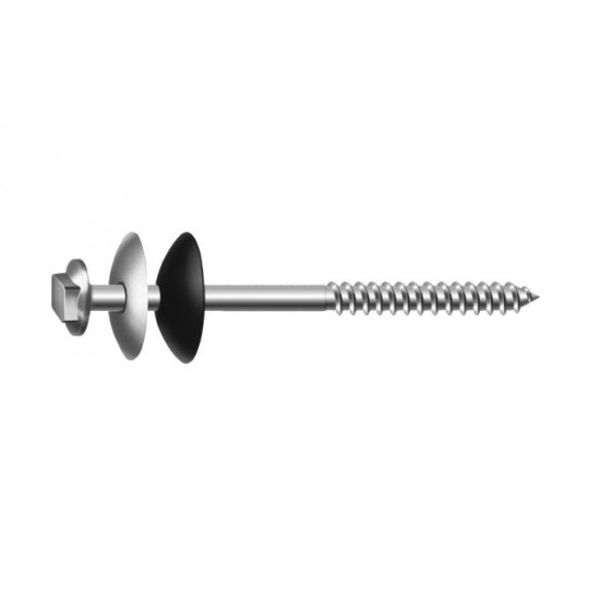 PARAF TELHA C/ARRUELA 110MM        100PC