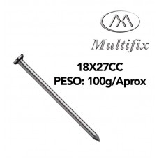 4489720 - PREGO POLIDO C/C       18X27 100GR  1PCT