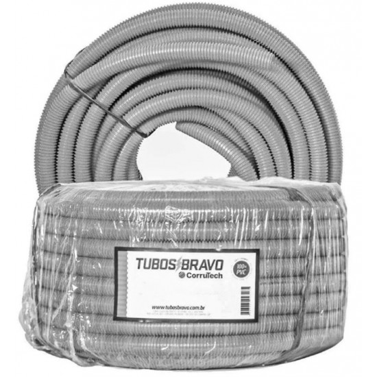 CONDUITE PEAD CINZA ANTI CHAMAS  3/4 50M